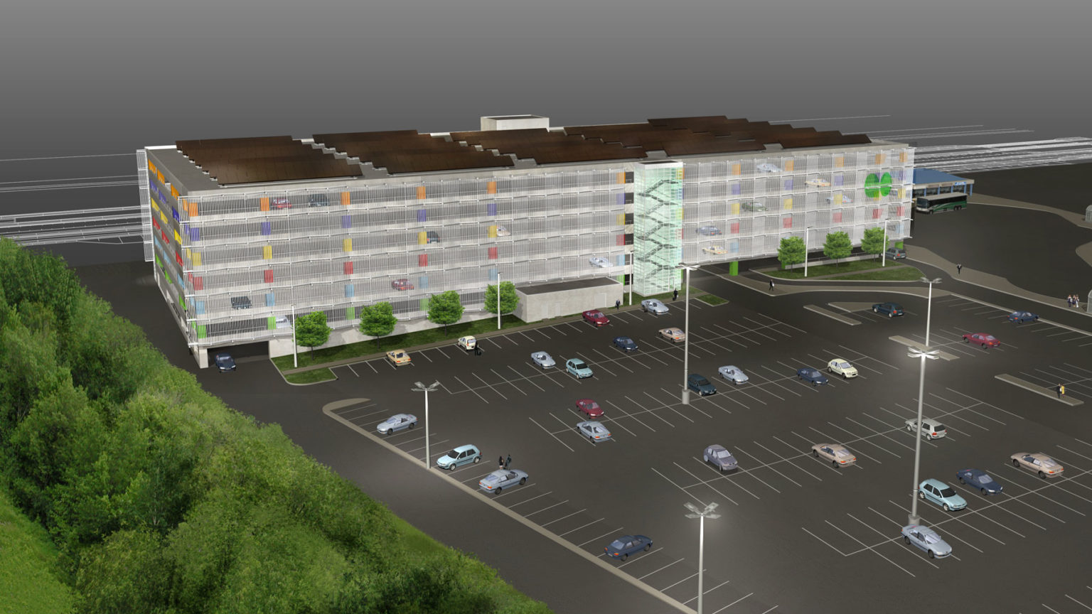 Ajax GO Station Parking Structure and Platform Strasman Architects Inc.