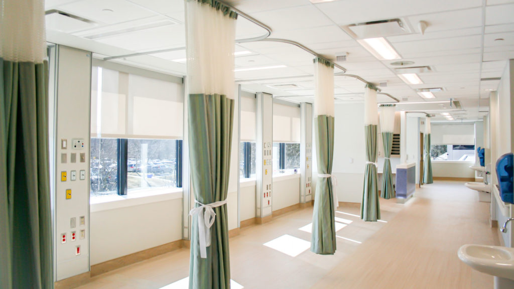 Interior photo of the Emergency Department
