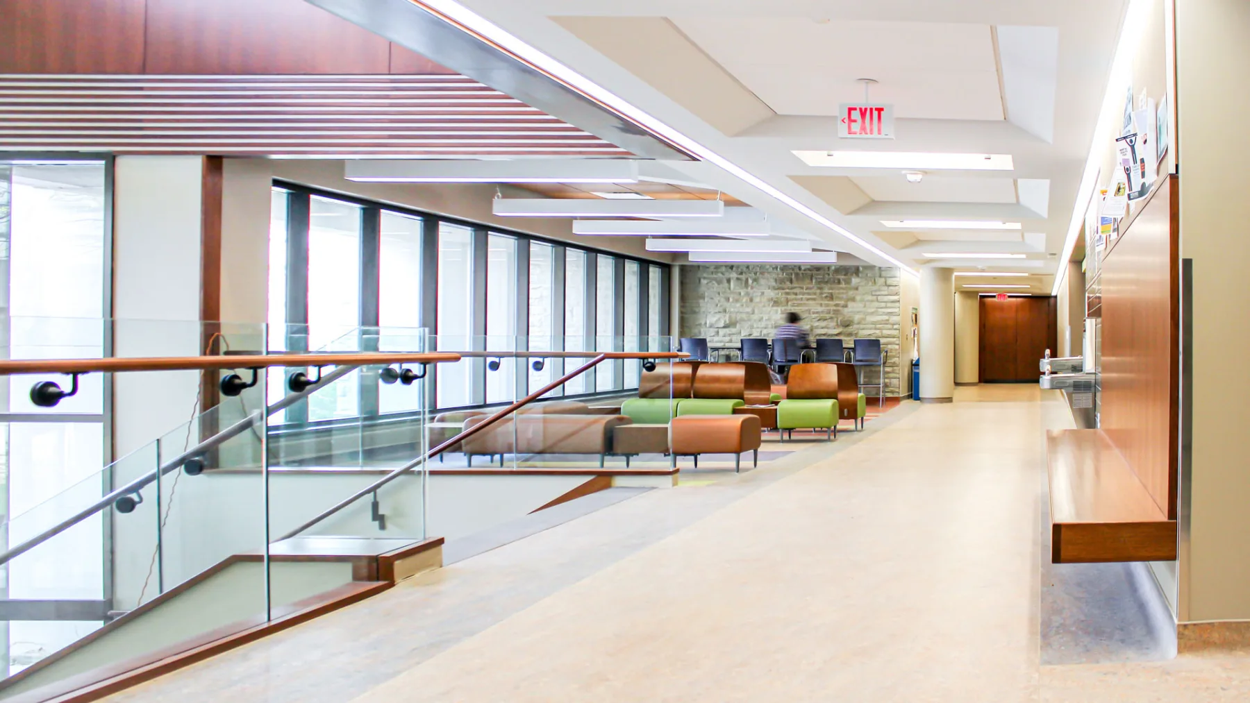 Interior photo of the common area